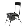 World Famous Toilets Folding Portable Toilet Chair