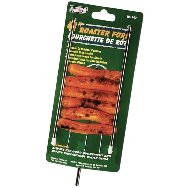 World Famous Cutlery Giant Roasting Safety Fork 3 World Famous Cutlery Giant Roasting Safety Fork